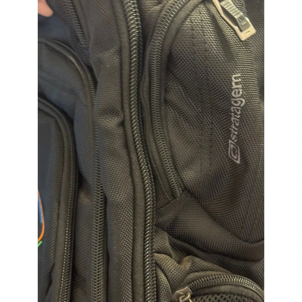 OGIO Stratagem Laptop Backpack Black PepsiCo R&D Embroidered Tech Bag